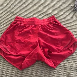 Lululemon Hotty Hot 4 inch shorts! Barely worn!